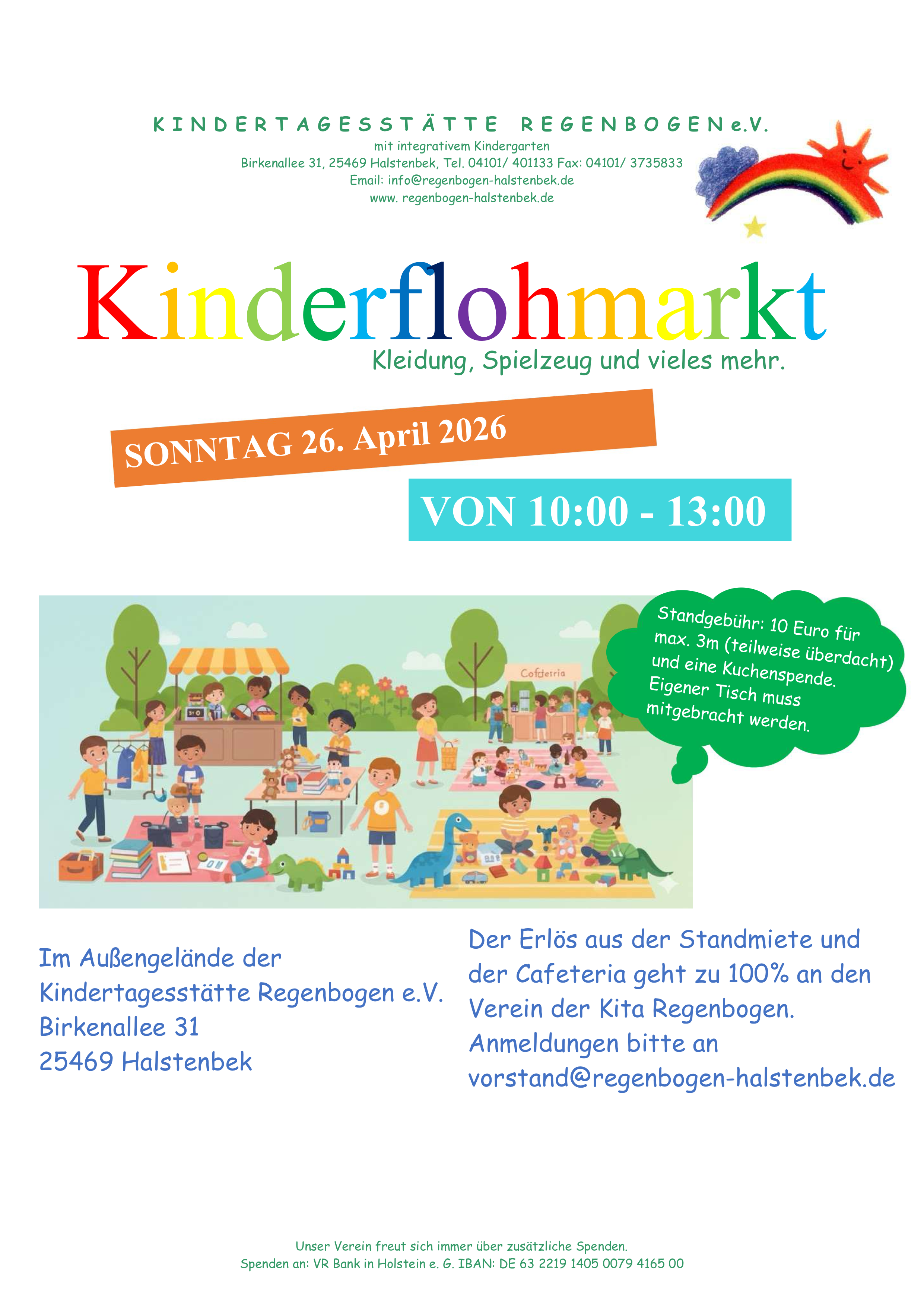Flohmarkt am 26.04.2026